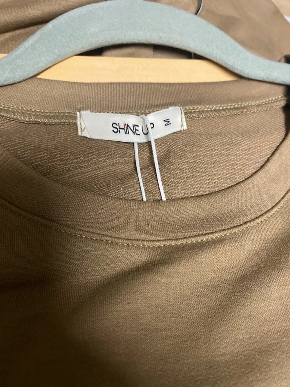 Cozy Two-Piece Lounge Set in khaki